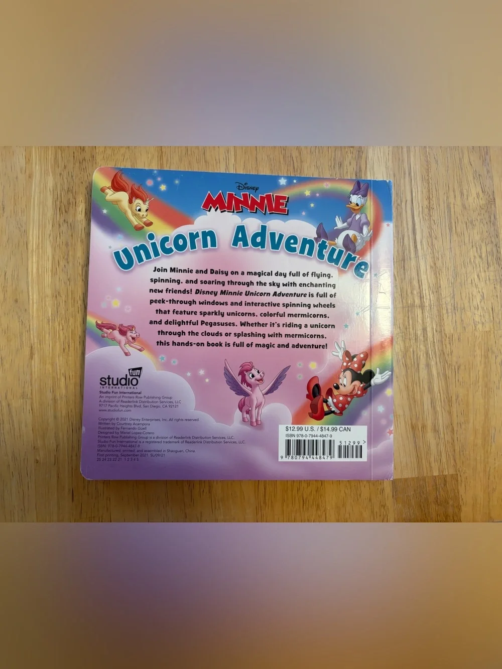 Disney minnie unicorn